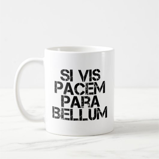 Mug Si Vis Pacem Para Bellum (Gauche)
