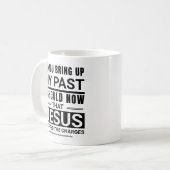 Mug Si Vous Apportez Mon Passé Unique Humour Spirituel (Devant gauche)
