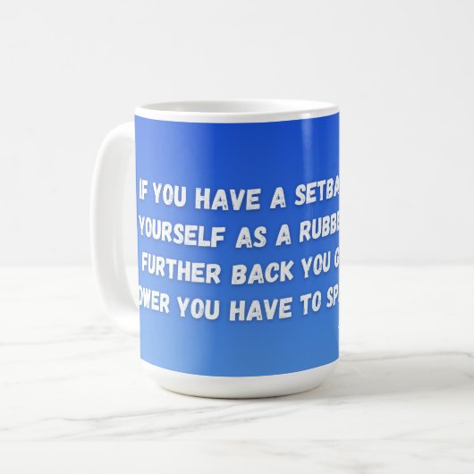 Mug Si Vous Avez Un Revers (Devant gauche)