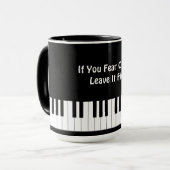 Mug Si vous craignez le congé de changement il se (Devant gauche)