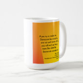Mug Si vous essayez de faire les démocrates (Devant droit)