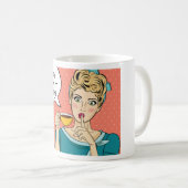 Mug Si vous êtes heureux et que vous le connaissez T-S (Devant droit)