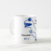 Mug Si vous êtes heureux et vous le savez (Devant gauche)