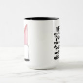 Mug Si vous êtes tristes ajoutez plus de rouge à (Centre)