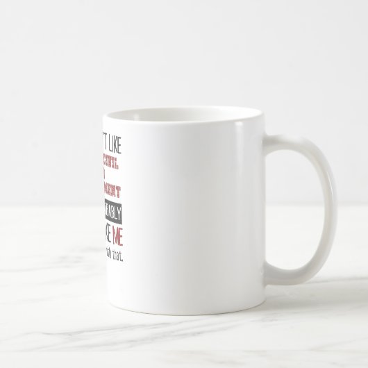 Mug Si vous n'aimez pas la reconstitution anglaise de (Droite)