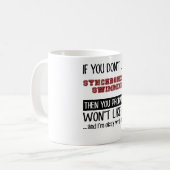 Mug Si vous n'aimez pas le cool de natation (Devant gauche)
