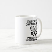 Mug Si vous n'aimez pas le tennis (Devant droit)