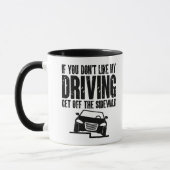 Mug Si vous n'aimez pas ma façon de conduire Conducteu (Gauche)