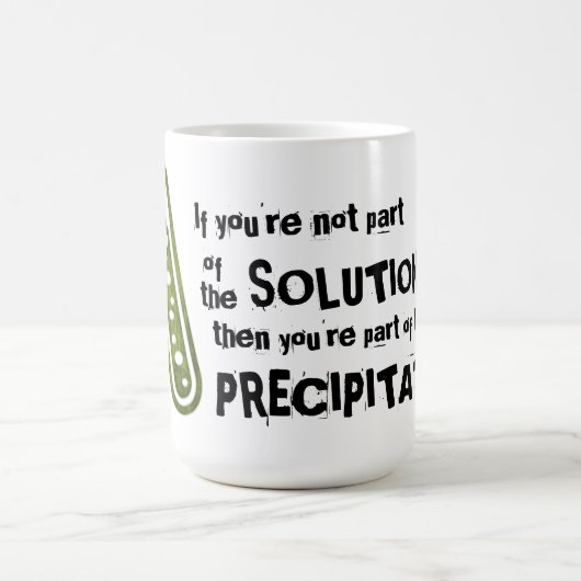 Mug Si vous ne faites pas partie de la solution (Centre)