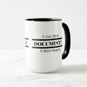 Mug Si vous ne l'avez pas documenté, ça n'est pas arri (Devant droit)