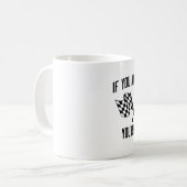 Mug Si vous n'êtes pas des premiers vous êtes durez ! (Devant gauche)