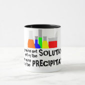 Mug Si vous n'êtes pas une partie de la solution (Centre)