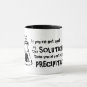 Mug Si vous n'êtes pas une partie de la solution (Centre)