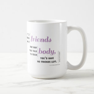 Mug Si vous parliez à vos amis de motivation attaquez