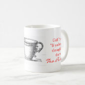 Mug "Si vous passez par l'enfer" n'arrêtez pas ! (Devant droit)