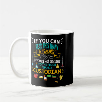 Mug Si vous pouvez lire ceci Remerciez un professeur C