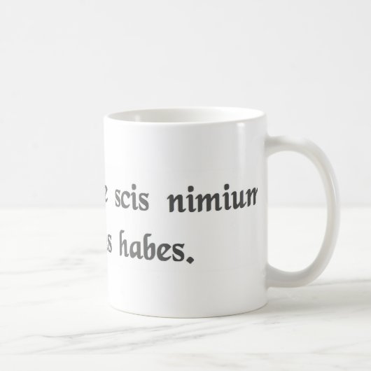 Mug Si vous pouvez lire ceci, vous êtes overeducated. (Droite)
