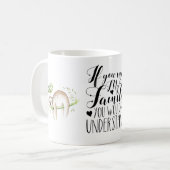Mug "Si vous rencontrez ma famille ou que vous compren (Devant gauche)