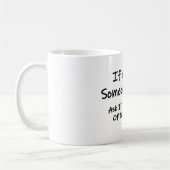 Mug Si Vous Voyez Quelqu'Un Pleurer (Gauche)