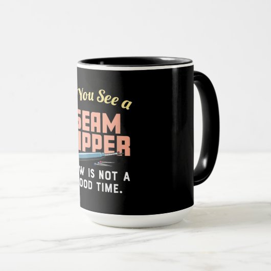 Mug Si Vous Voyez Un Écran De Souris Maintenant N'Est  (Devant droit)