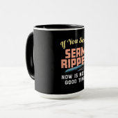 Mug Si Vous Voyez Un Écran De Souris Maintenant N'Est  (Devant gauche)