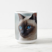 Mug Siamese Chat 749 Art numérique (Centre)
