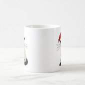 Mug Siamese Santa - Drôle de chat de Noël (Centre)