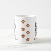 Mug Siberian Husky - Ajouter le nom du chien, modifier (Centre)