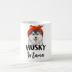 Mug Siberian Husky Chien race Maman Cadeau