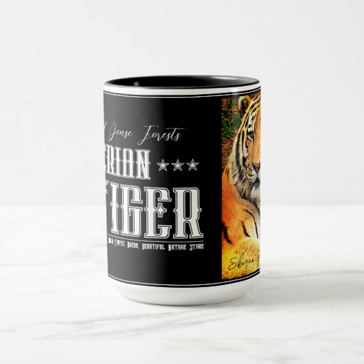 Mug Siberian Tiger マグカップ (Centre)