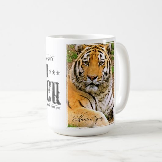 Mug Siberian Tiger マグカップ (Devant droit)