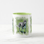 Mug Sibérie Husky Chien-lover's Pet Gift Series (Centre)