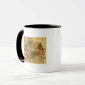 Mug Sibérie, RussieCarte panoramiqueSibérie, Russie (Devant gauche)