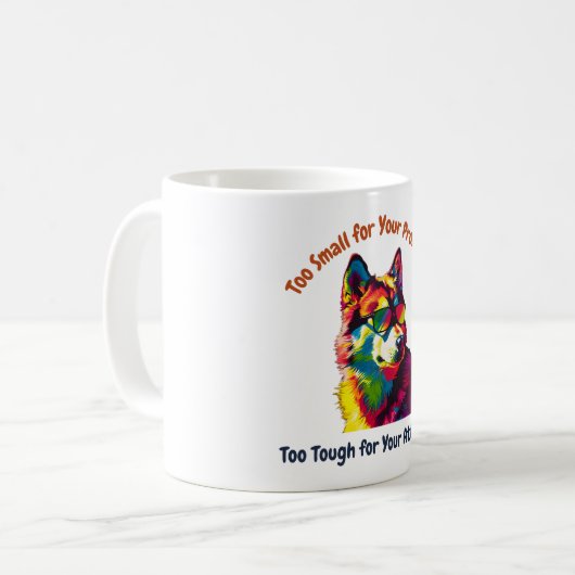 Mug Sibérien Husky (Devant gauche)