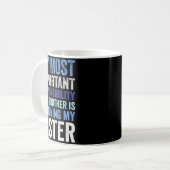 Mug Siblings Rivalry Annoying My Sister Funny Brother  (Devant gauche)