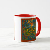Mug Sicilia Casa Mia (Devant droit)
