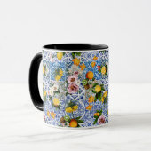 Mug Sicilian style with flowers and lemon (Devant gauche)