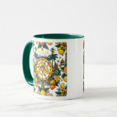 Mug Sicilian Trinacria Design (Devant gauche)