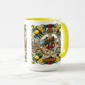 Mug Sicilian Trinacria Design  (Devant droit)
