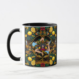 Mug Sicilienne Trinacria Design