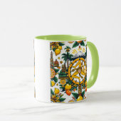 Mug Sicilienne Trinacria Design (Devant droit)
