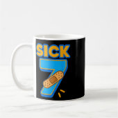 Mug Sick Seven Meme Six Seven Sick 7 Anniversaire Drôl (Gauche)