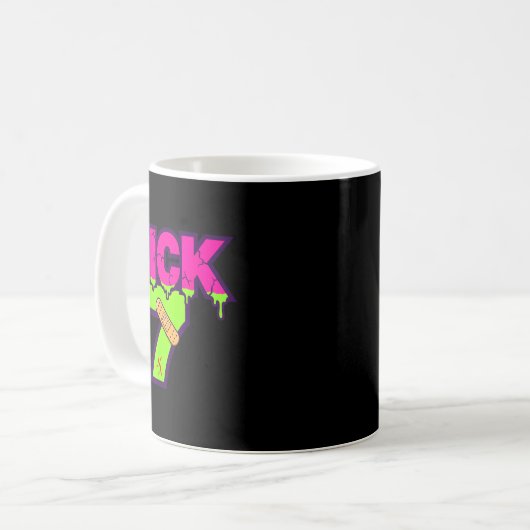 Mug Sick Seven Meme Tee Six Seven Fun Wordplay Drip  (Devant gauche)