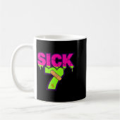 Mug Sick Seven Meme Tee Six Seven Fun Wordplay Drip  (Gauche)