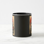 Mug Side-car de moto lapin (Centre)