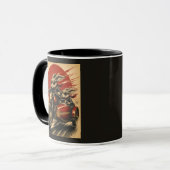 Mug Side-car de moto lapin (Devant gauche)