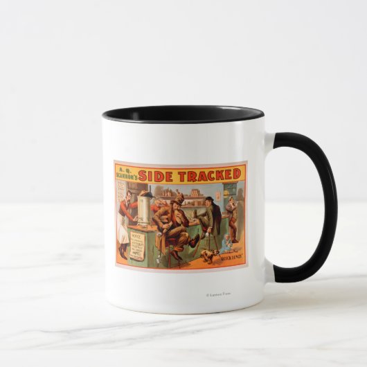 Mug Side Tracked - Comical Caf � Scène Théâtre (Droite)