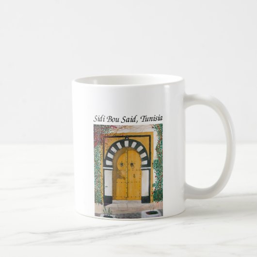 Mug Sidi Bou a indiqué, la Tunisie (Droite)