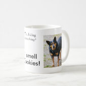 Mug Sidney le Heeler bleu (Devant droit)