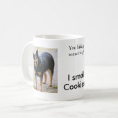 Mug Sidney le Heeler bleu (Devant gauche)